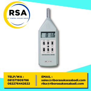 Jual LUTRON SL-4022 Sound Level Meter - PT.Ribora Sukses Abadi