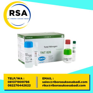 Tnih Lab Test Jual Hach TNT826 Nitrogen Total TNTplus Vial Test - PT.Ribora Sukses Abadi