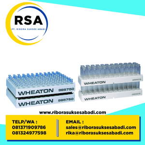 Vial Rack 48 Jual DURAN WHEATON Vial Rack 868804 – 48 Wells (15.5 mm) - PT.Ribora ...